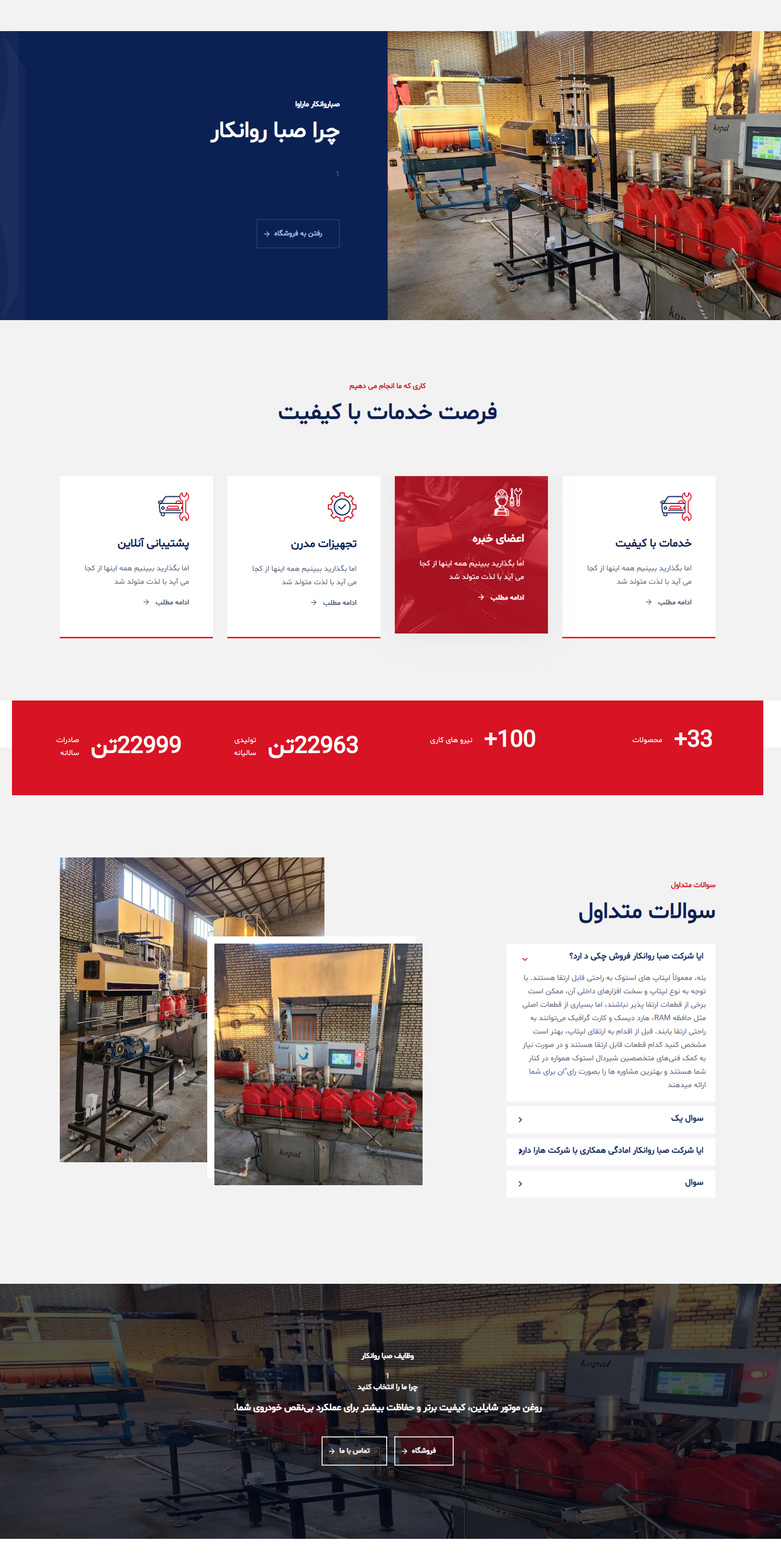 شرکت صبا روانکاو- شرکت کیمیاگران شیردال
